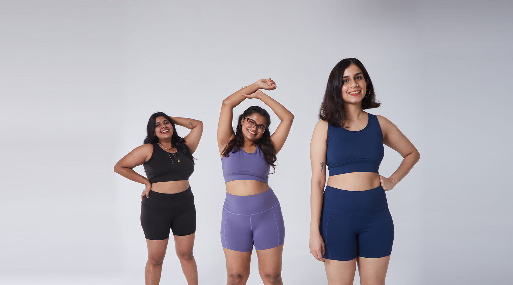 lightly padded sports bra