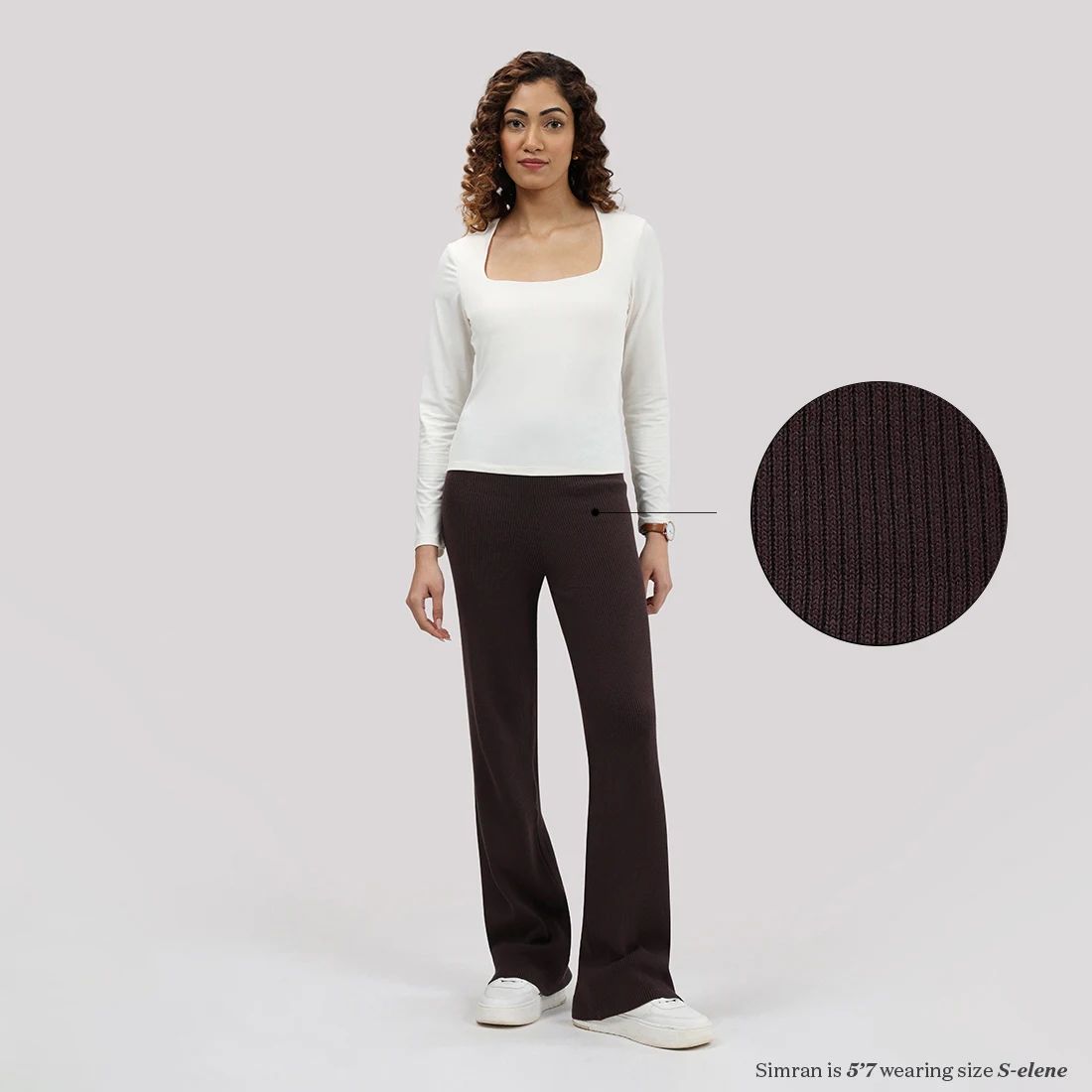 All Day Cotton Ribbed Pants