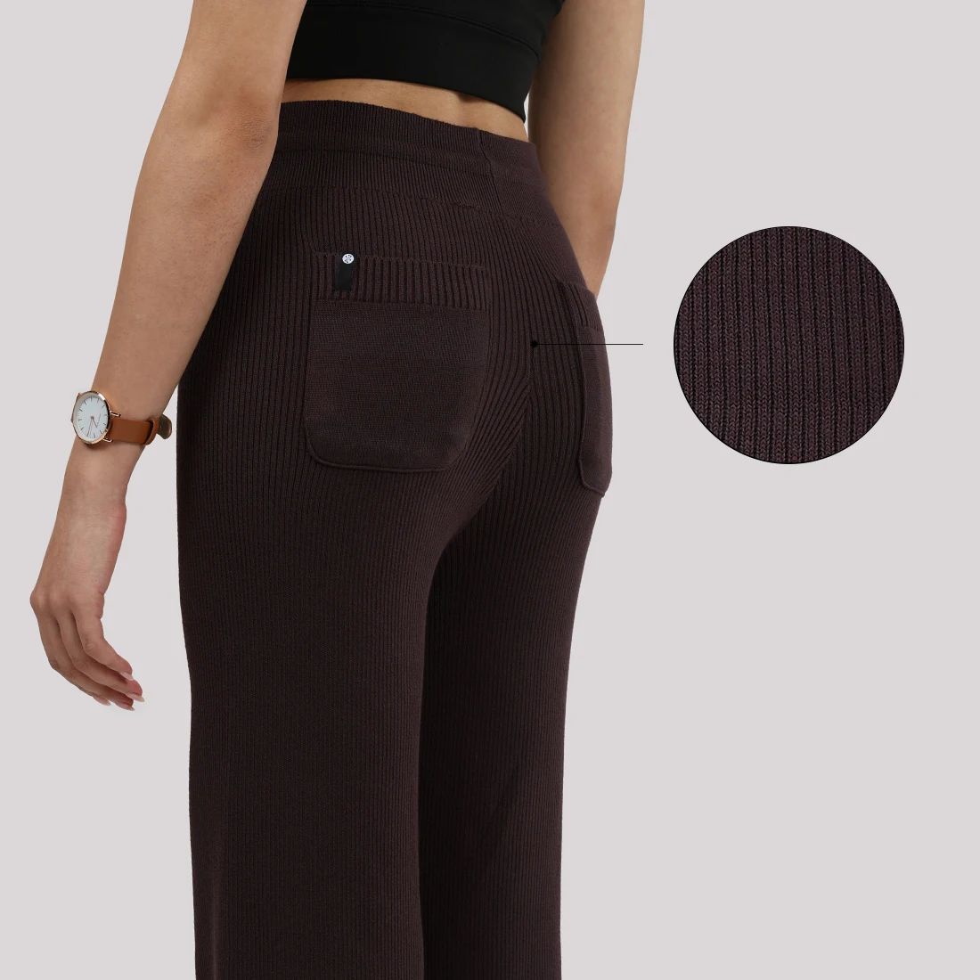 All Day Cotton Ribbed Pants