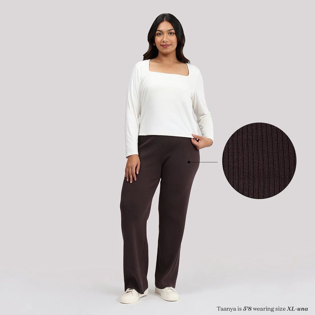 All Day Cotton Ribbed Pants