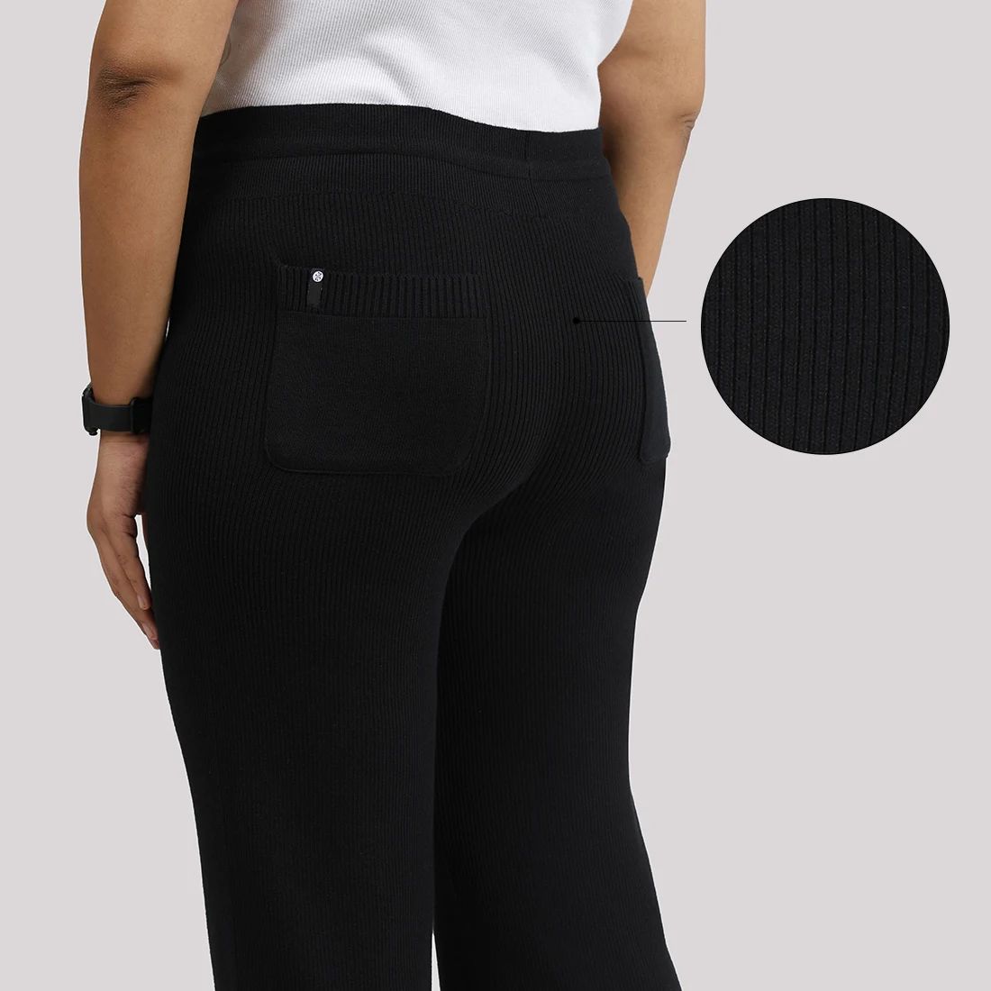 All Day Cotton Ribbed Pants