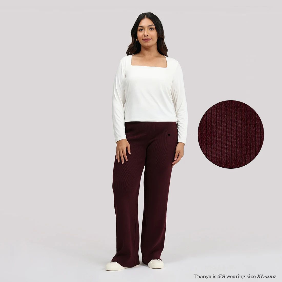 All Day Cotton Ribbed Pants