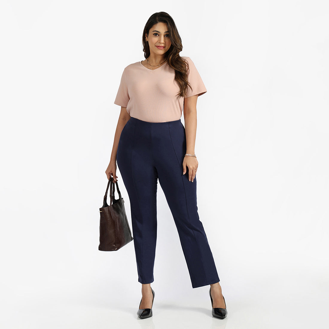 Last Tee - V Neck Half Sleeves