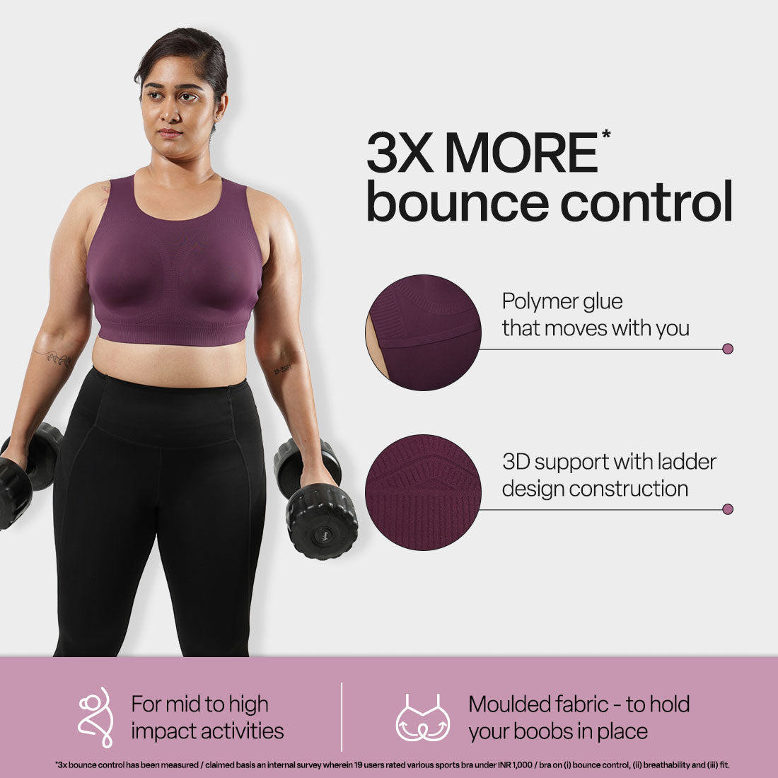 Power Up Sports Bra