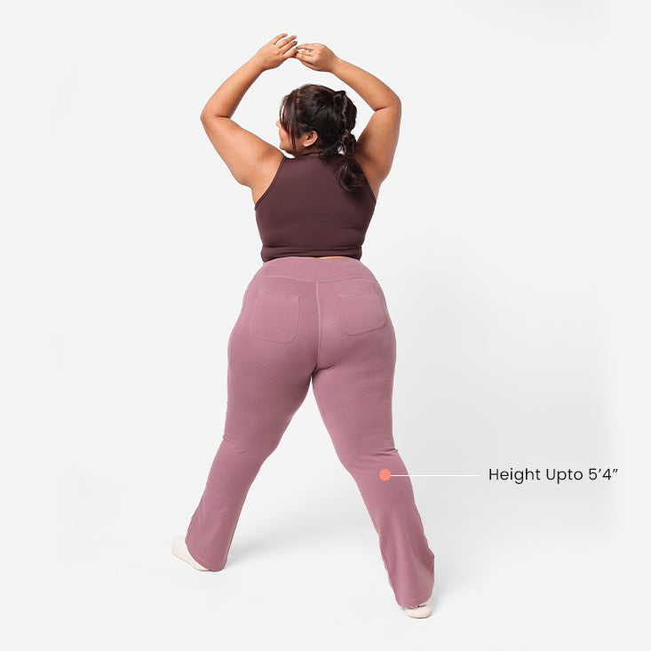Groove-In Cotton Flare Pants Tall