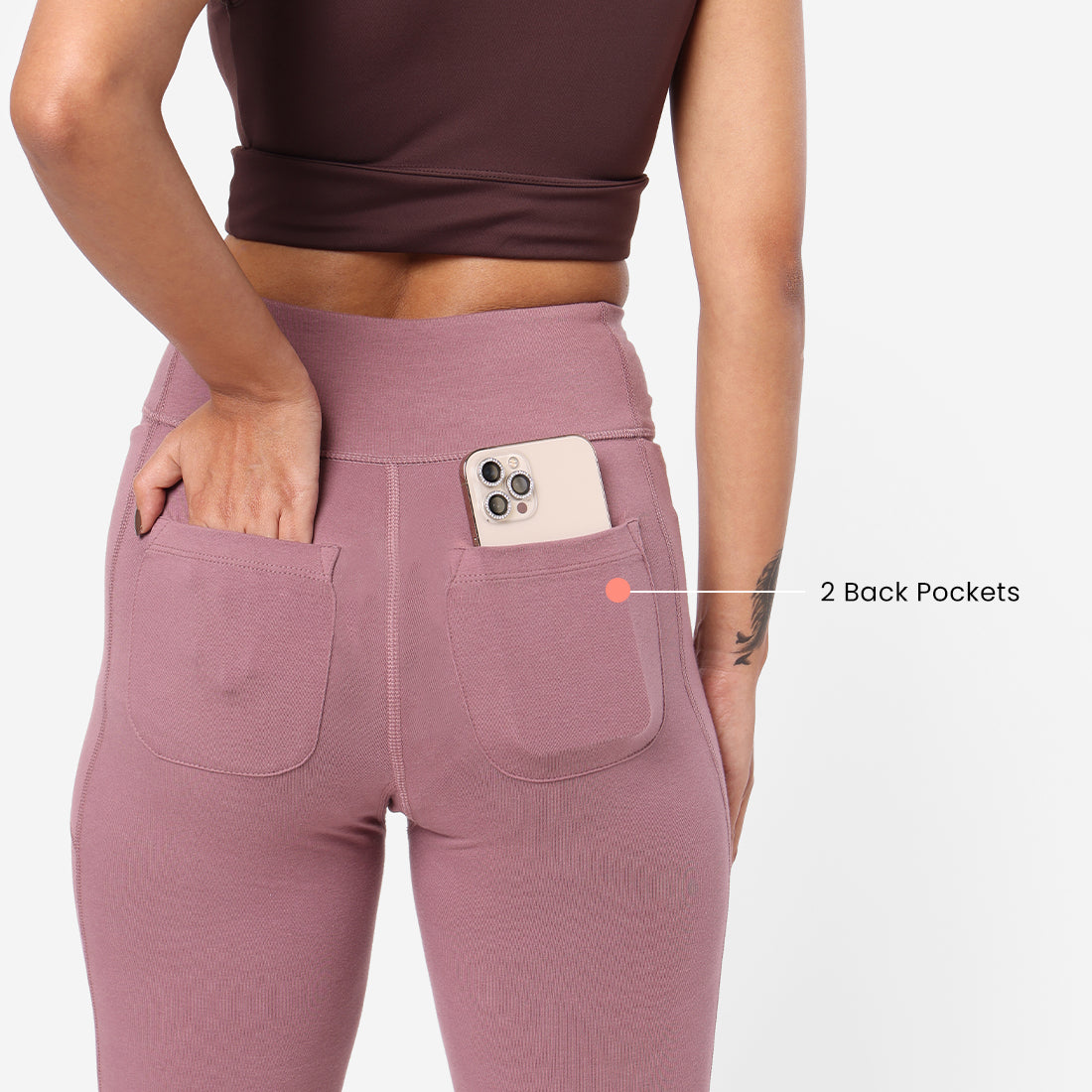 Groove-In Cotton Flare Pants Tall