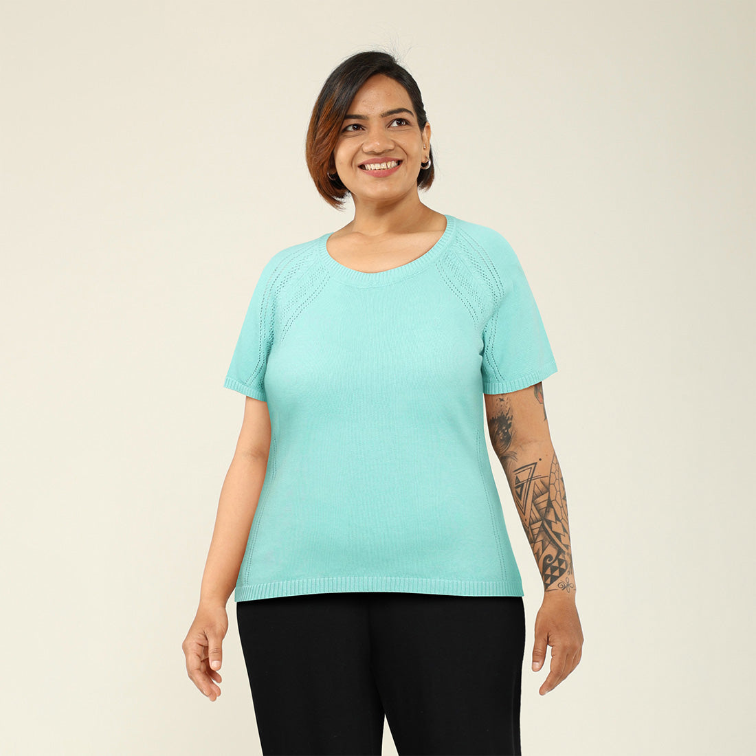 Move All Day Pointelle Top