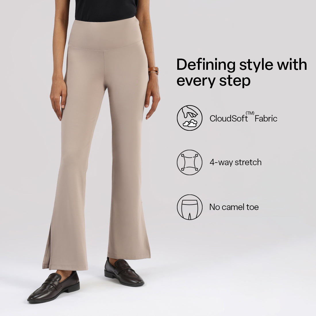 Ultimate Slit Flare Pants - Lite