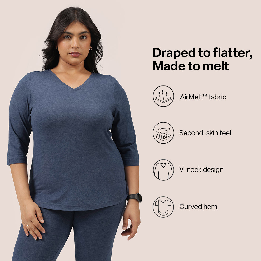 AirMelt ™ Apple Hem Tee