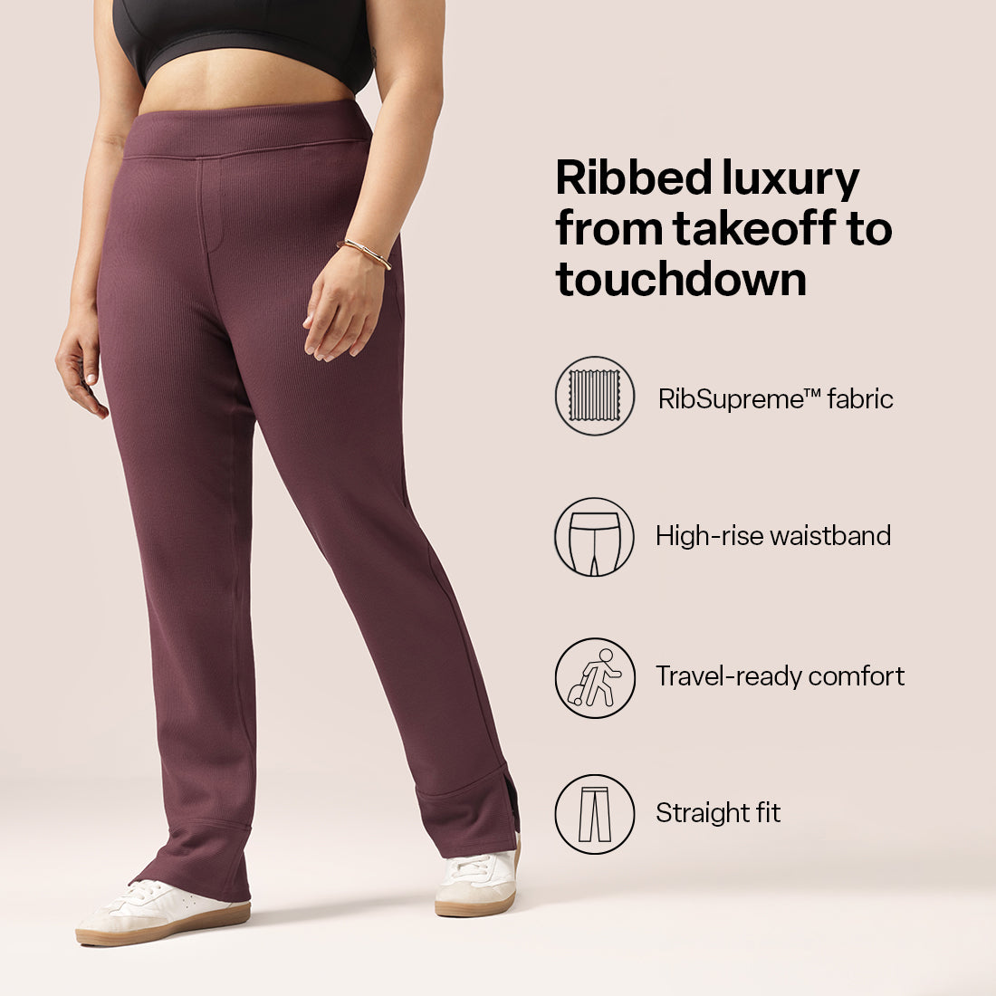 RibSupreme™ Straight Pants