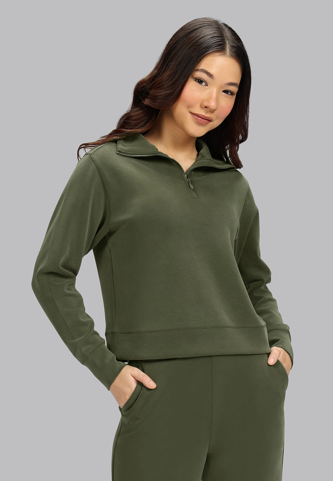 BareButter™ Pullover With Zipper