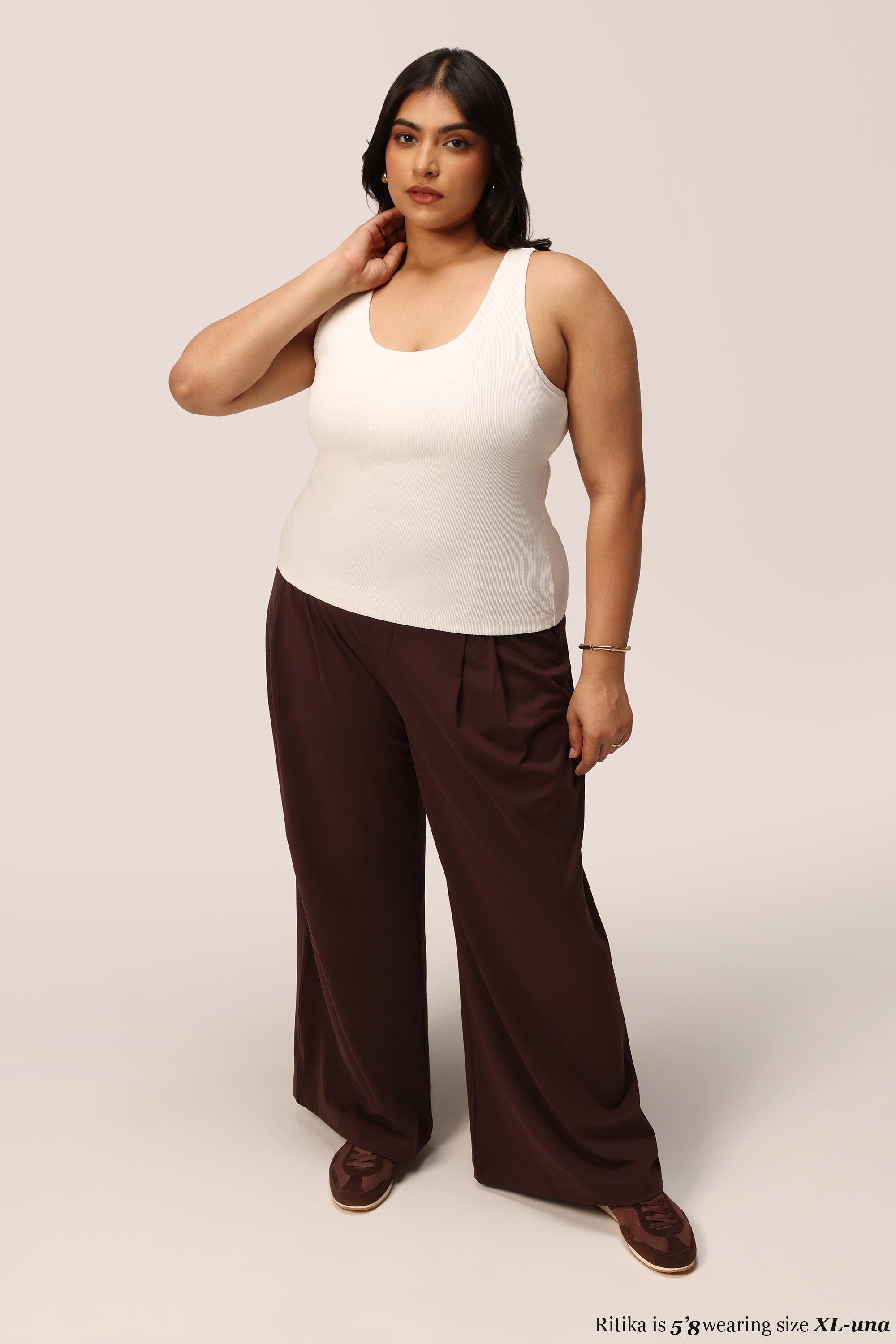 Blissentials Round Neck Built In Bra Top