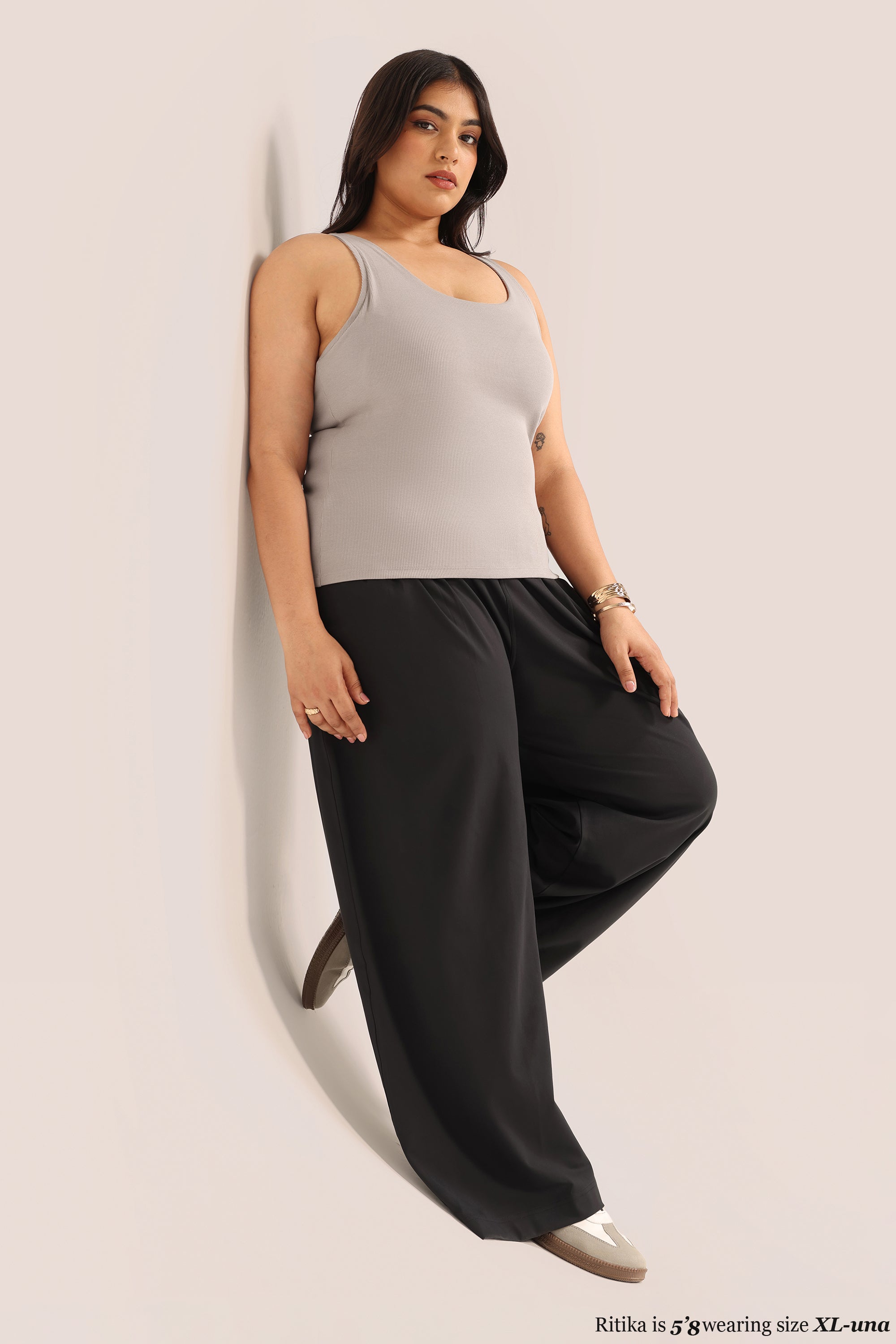 Blissentials Round Neck Built In Bra Top