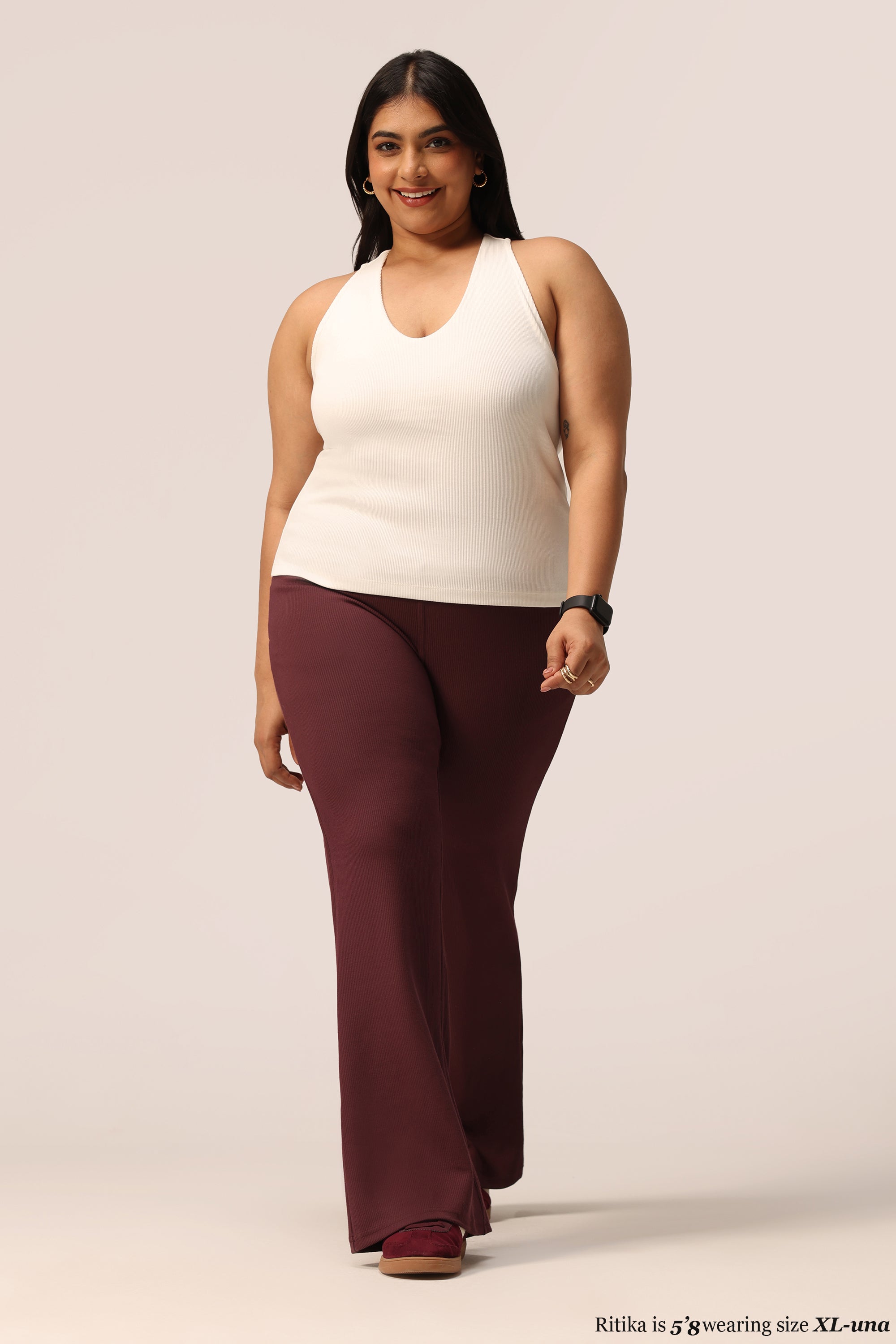 Blissentials V- Neck Racerback Built In Bra Top