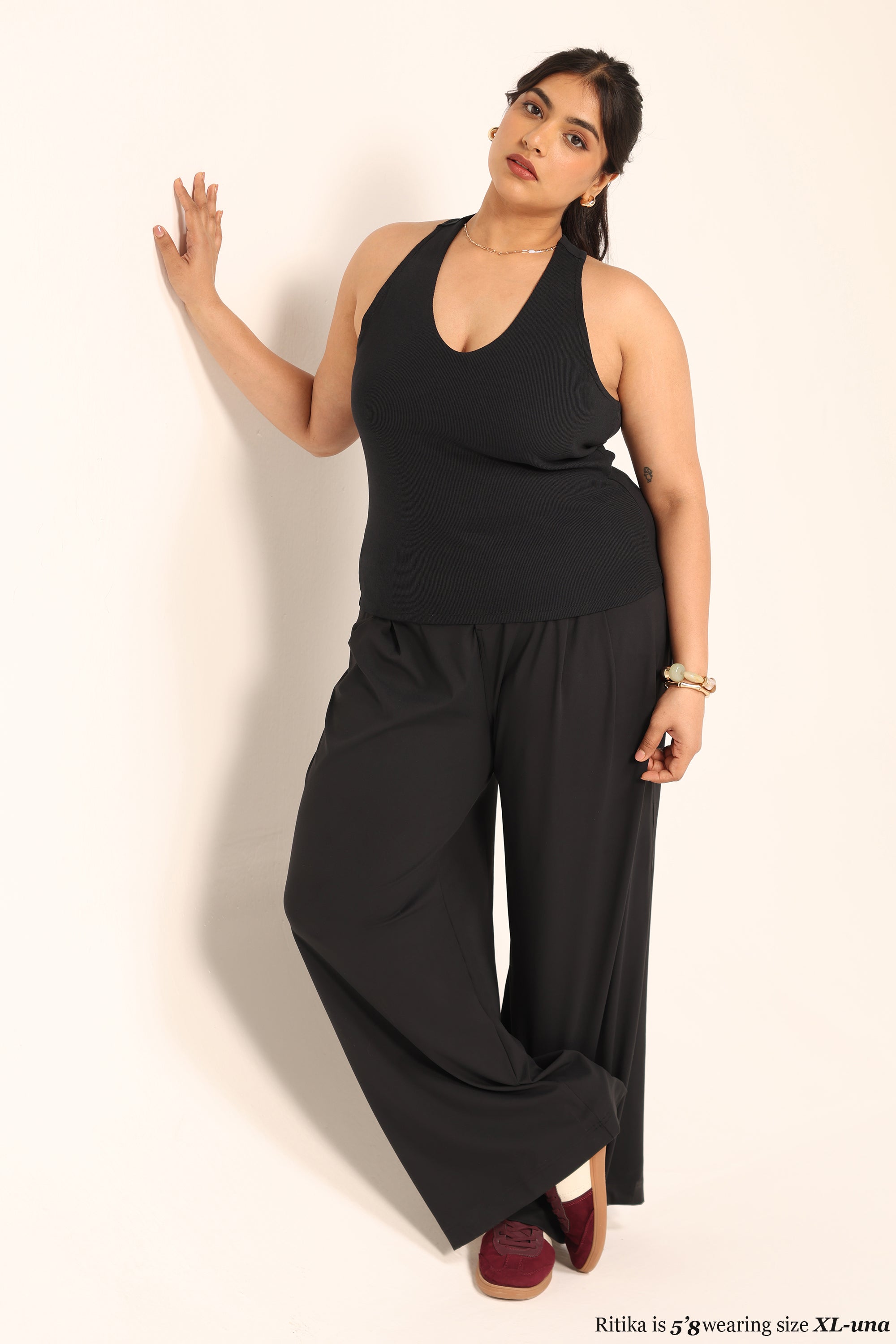 Blissentials V- Neck Racerback Built In Bra Top