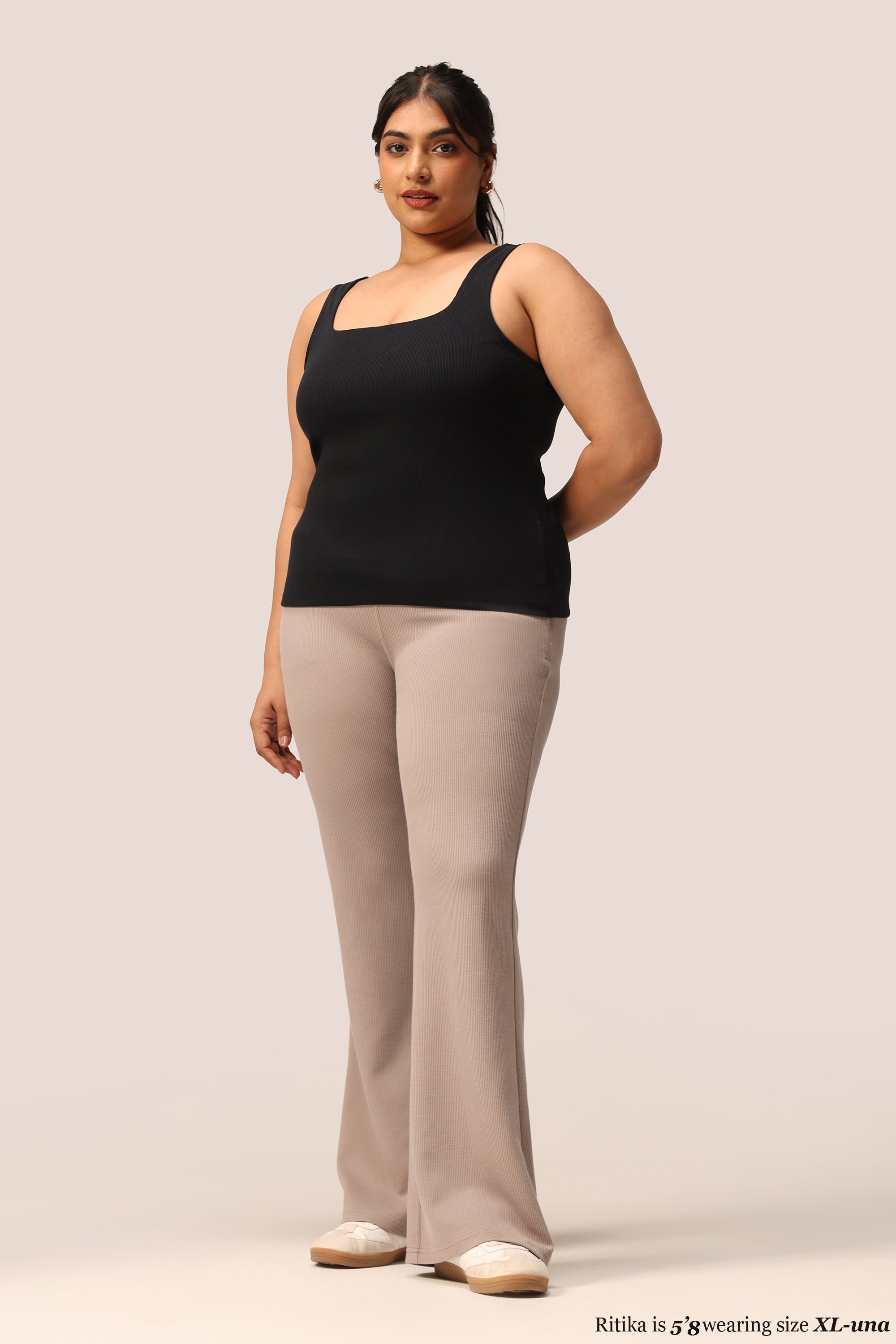 Blissentials Square Neck Built In Bra Top