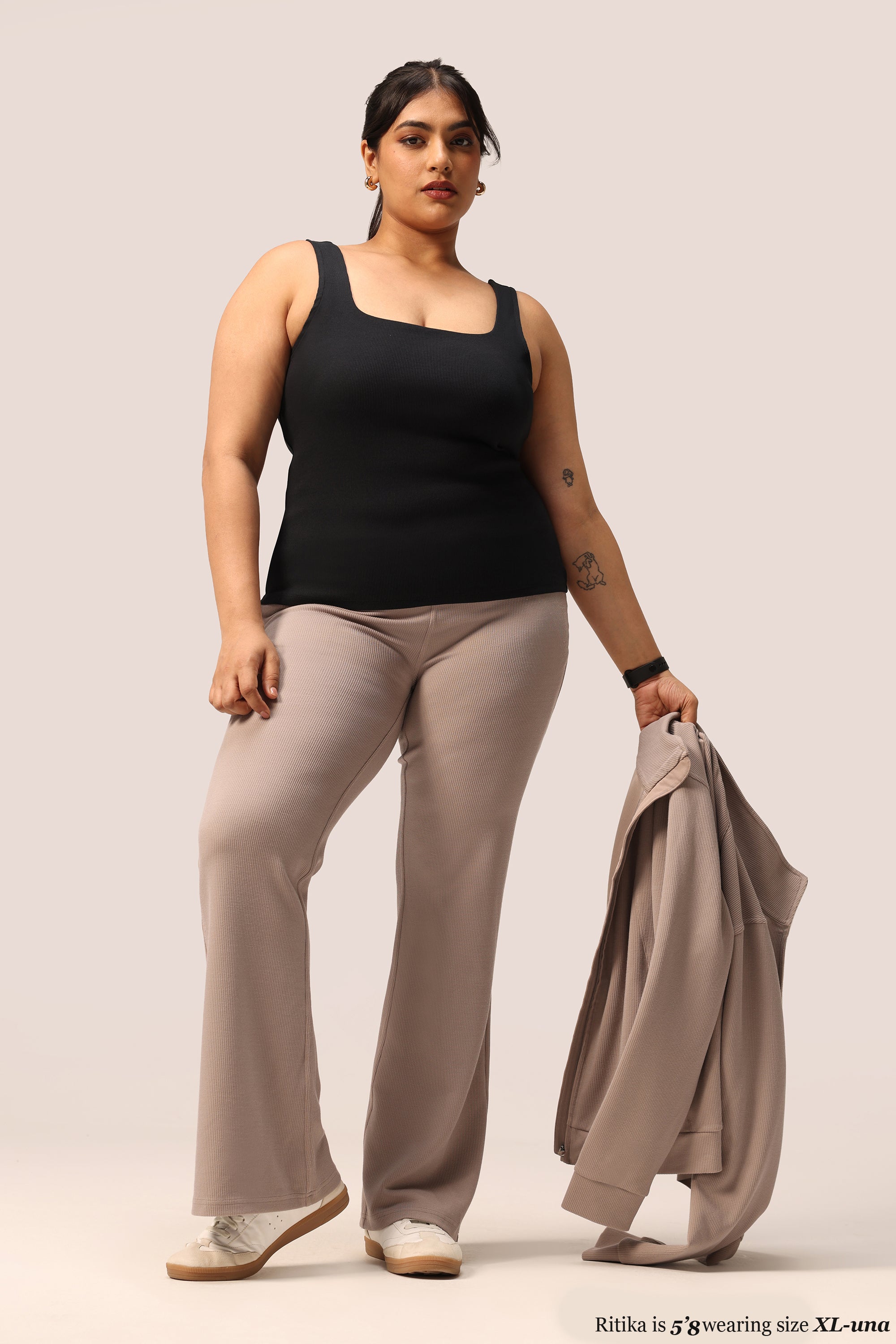 Blissentials Square Neck Built In Bra Top