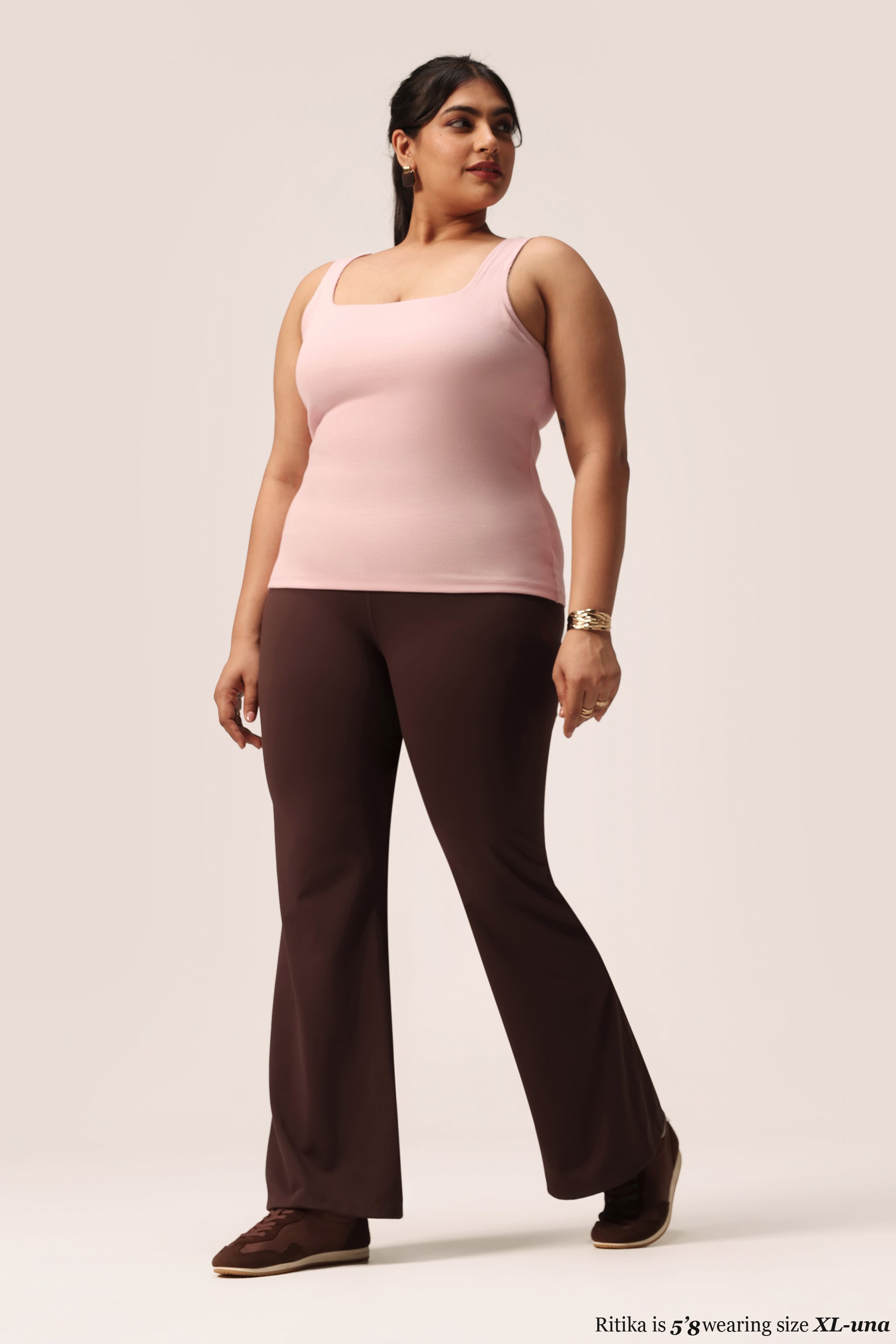 Blissentials Square Neck Built In Bra Top