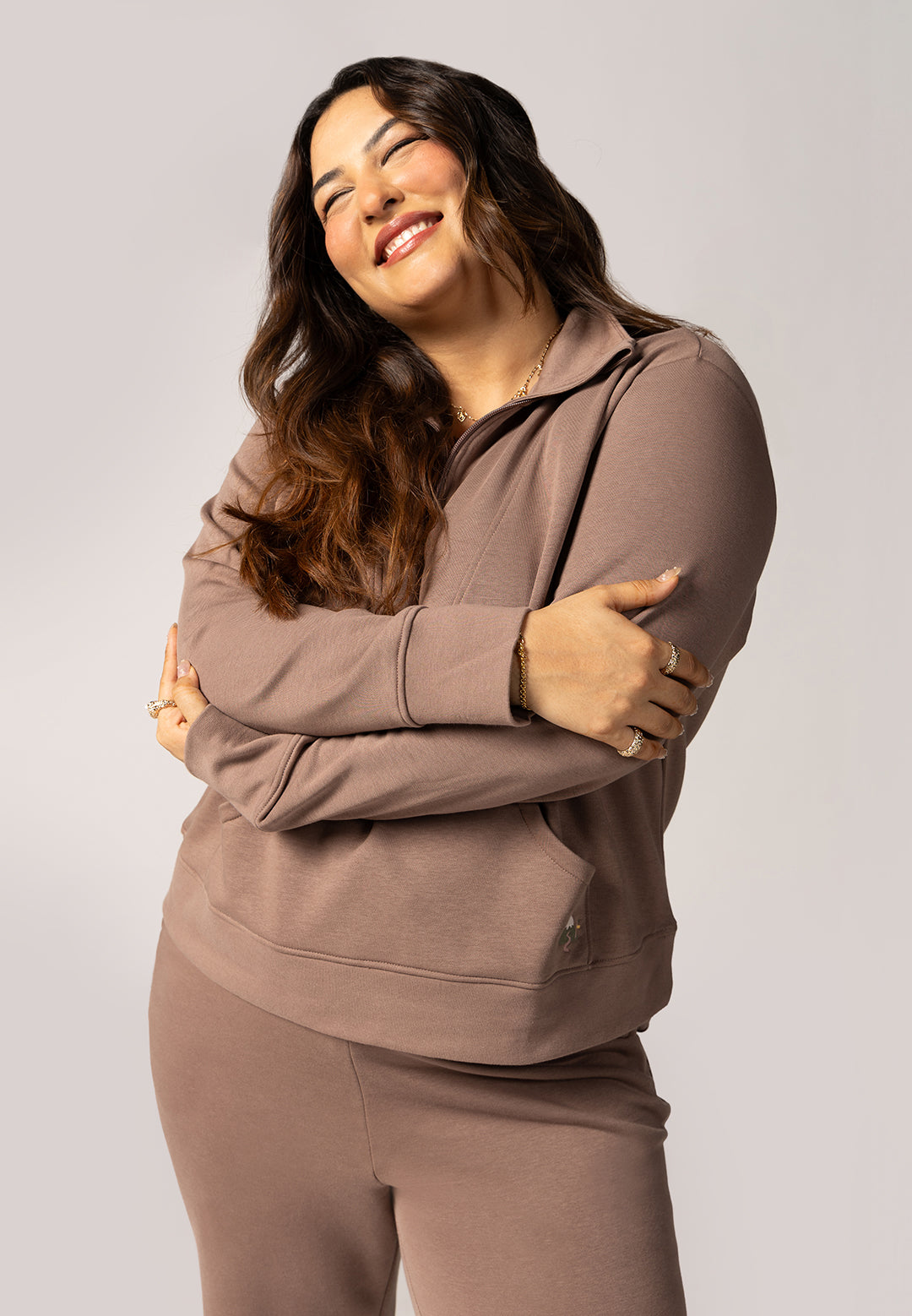 BlissTerry™ Half Zip