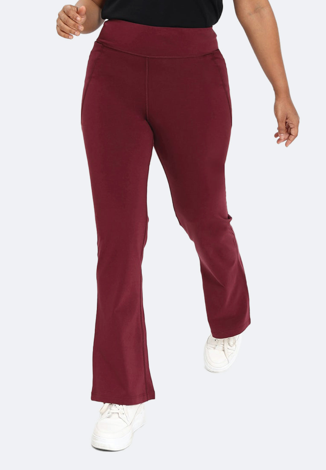 Groove-In Cotton Flare Pants Tall