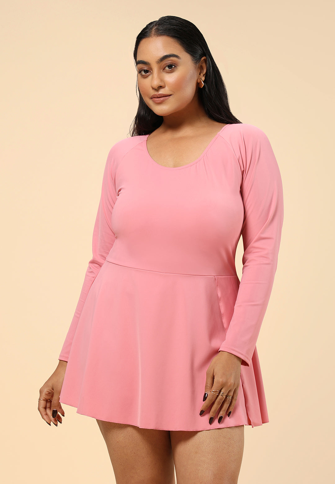 The Bliss Swim Full Sleeve Dress