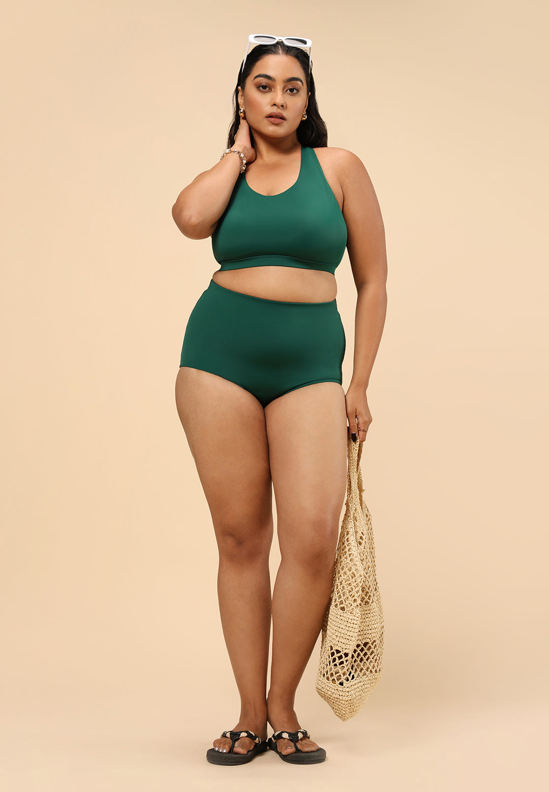 The Bliss Swim High Waisted Bottom