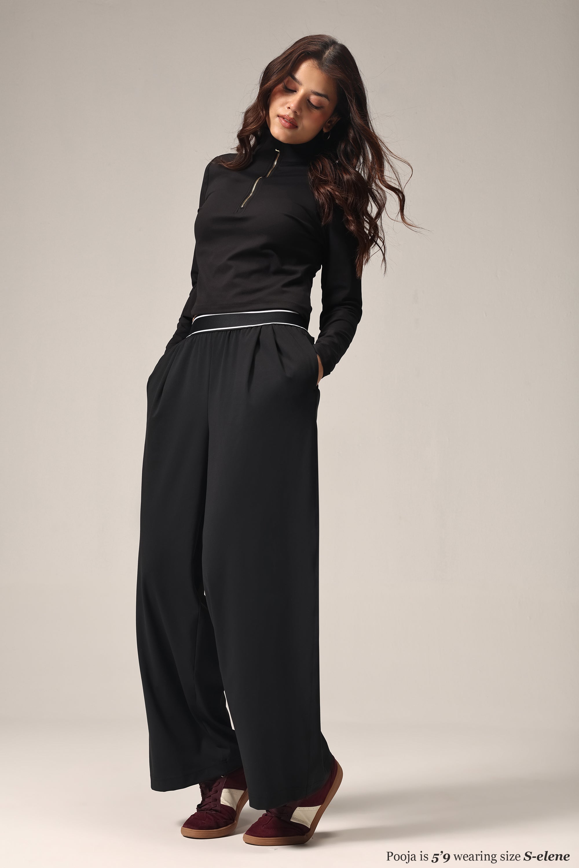 Cloud Korean Active Wide Pants