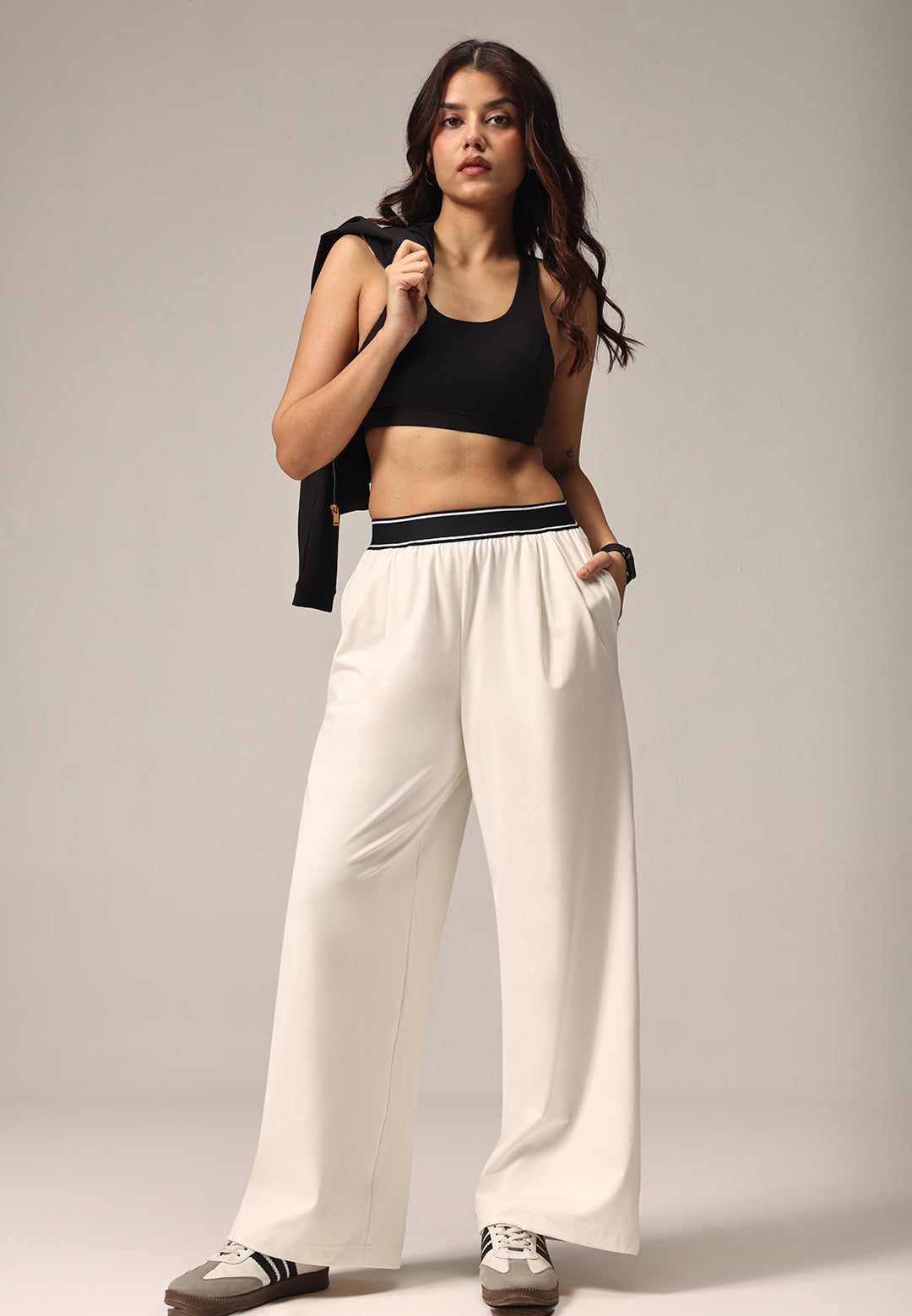 Cloud Korean Active Wide Pants