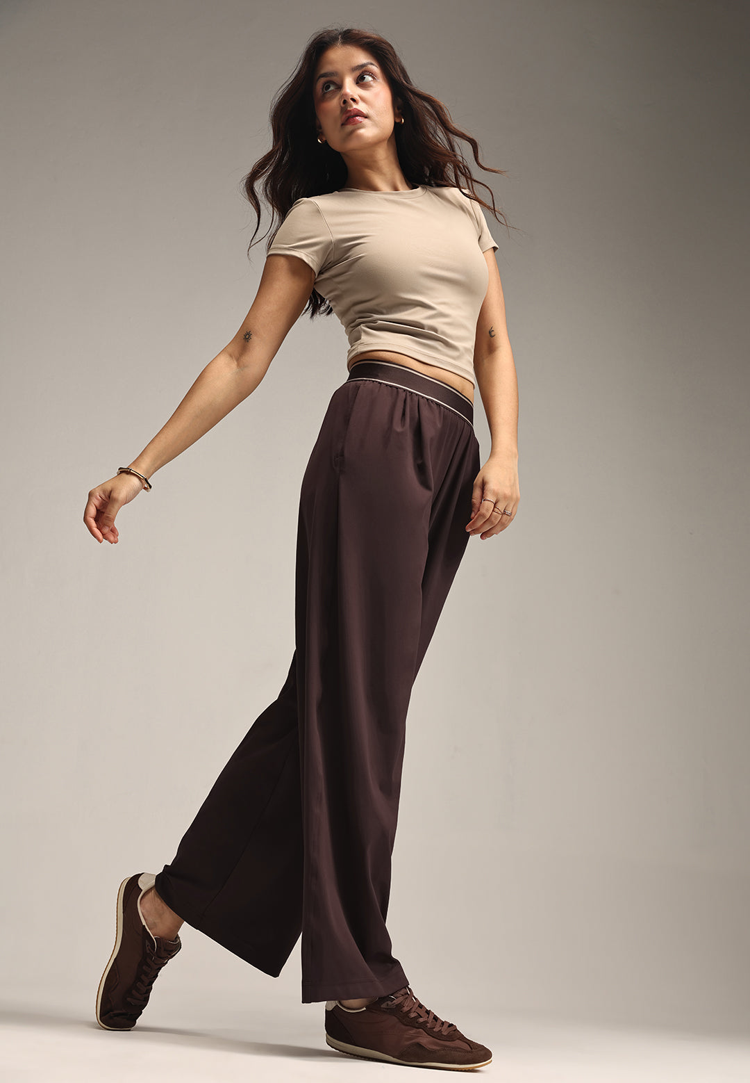 Cloud Korean Active Wide Pants