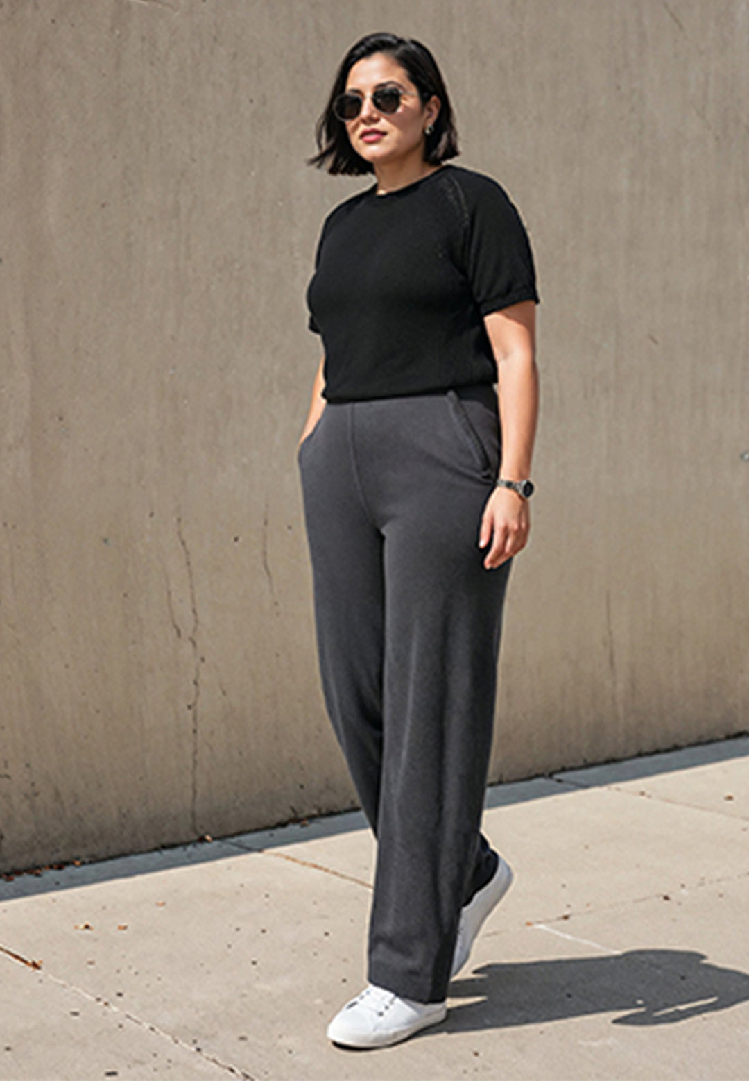 Move All Day Cotton Wide Pants