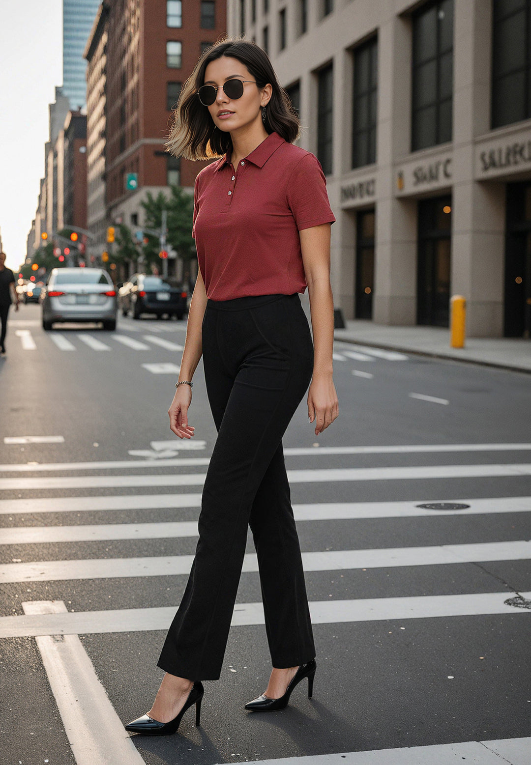 The Groove-In Cotton Flare Pants