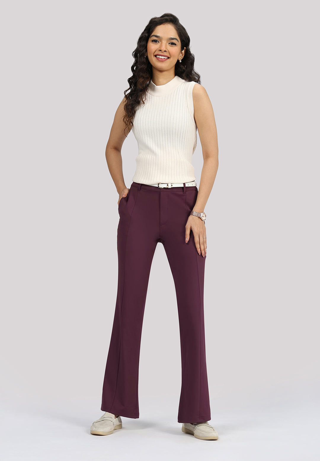 Ultimate Flared Tailored Trousers