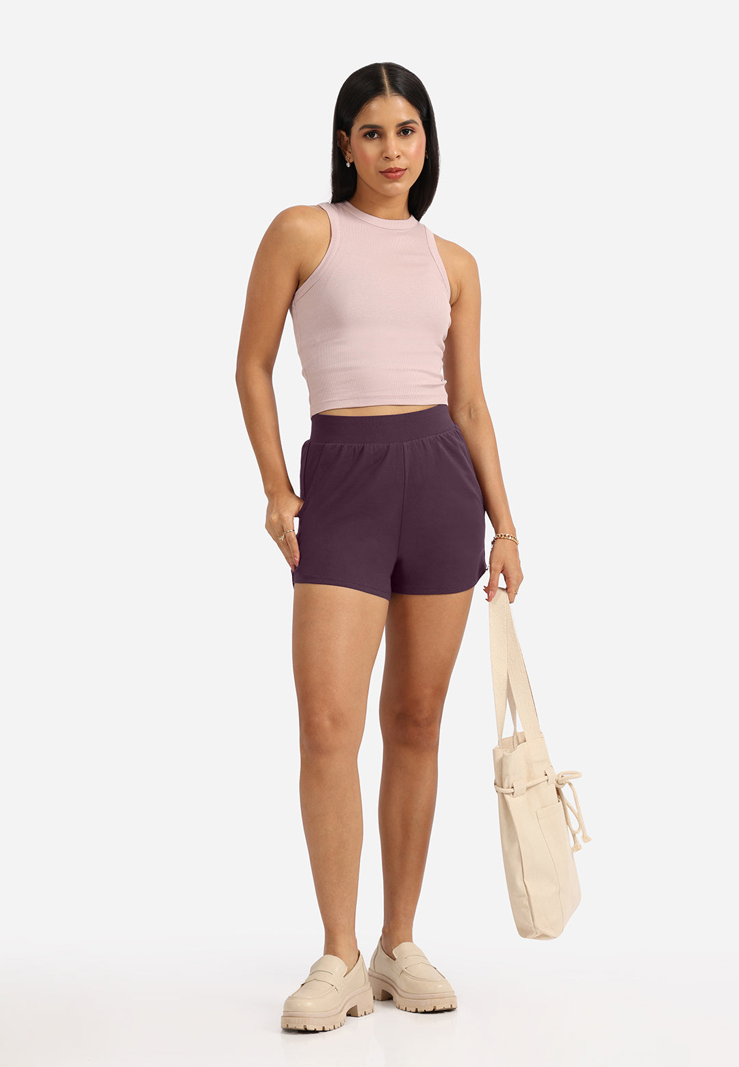 Groove-in Cotton Shorts