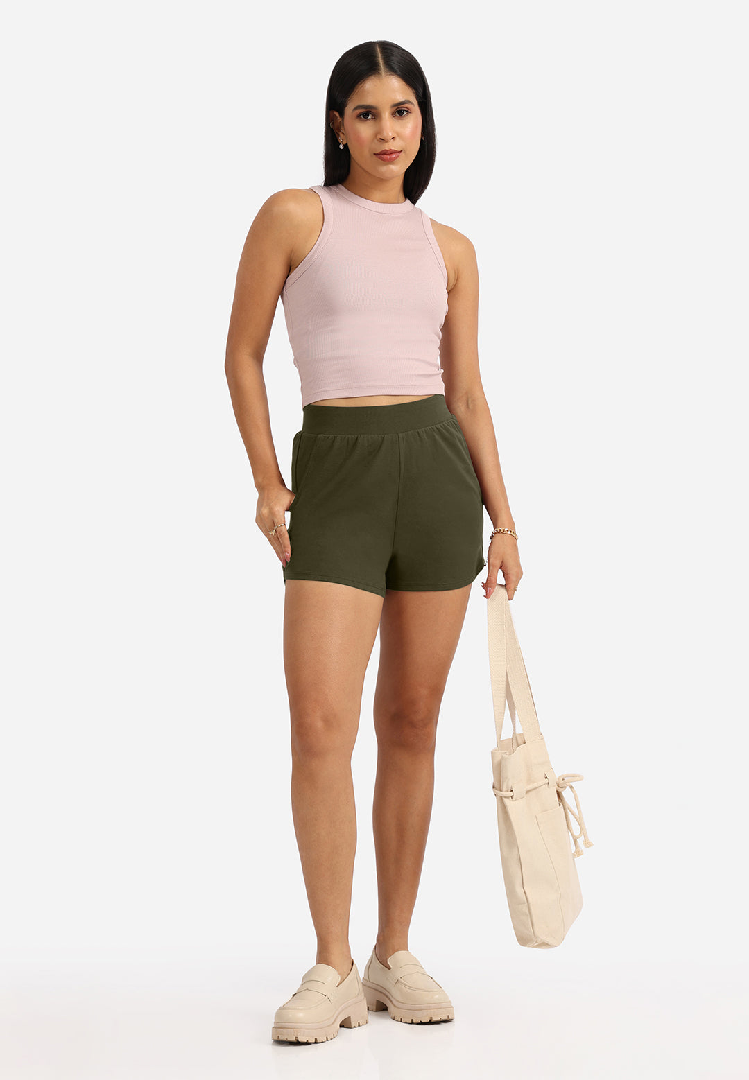 Groove-in Cotton Shorts