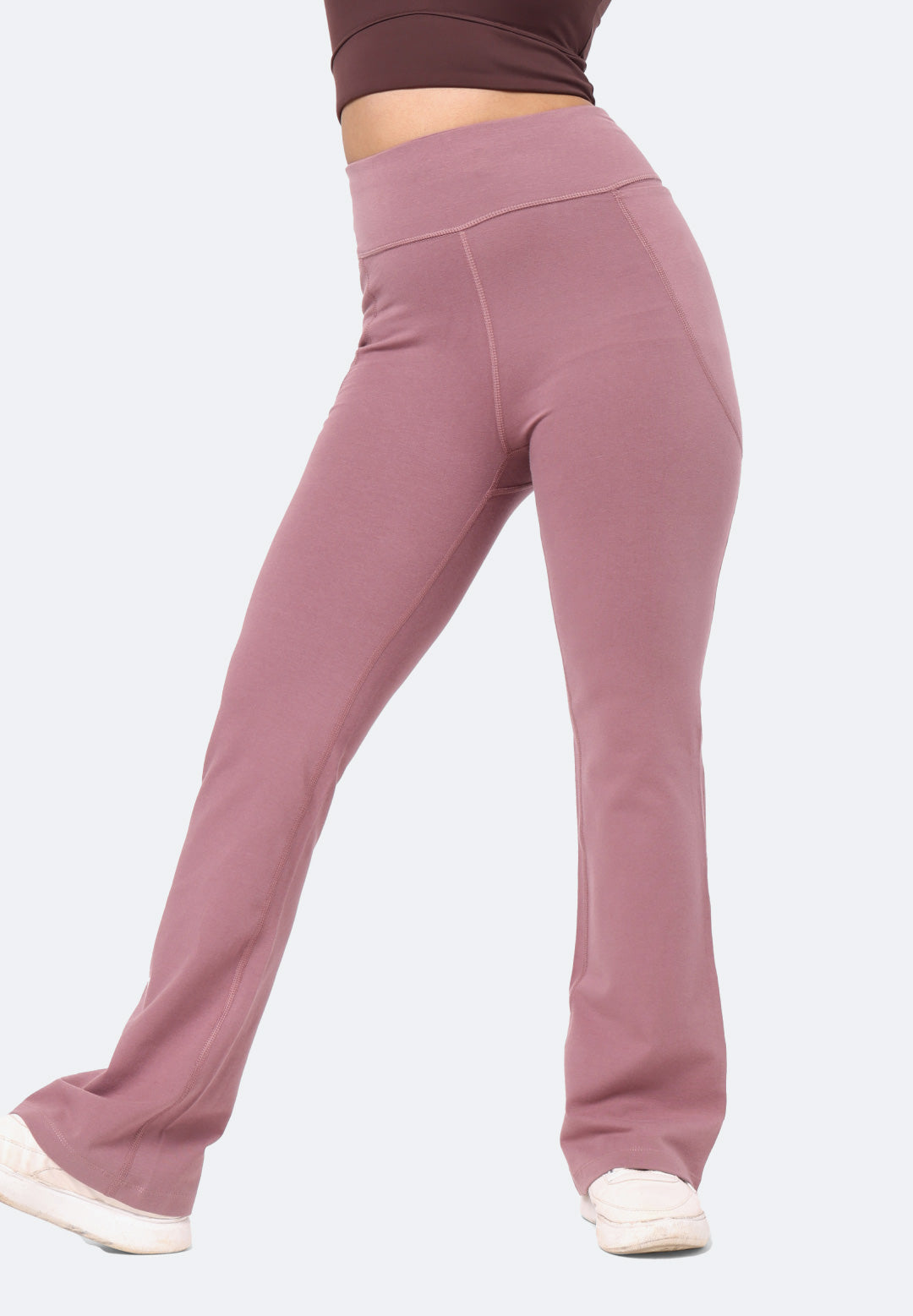 Groove-In Cotton Flare Pants Tall
