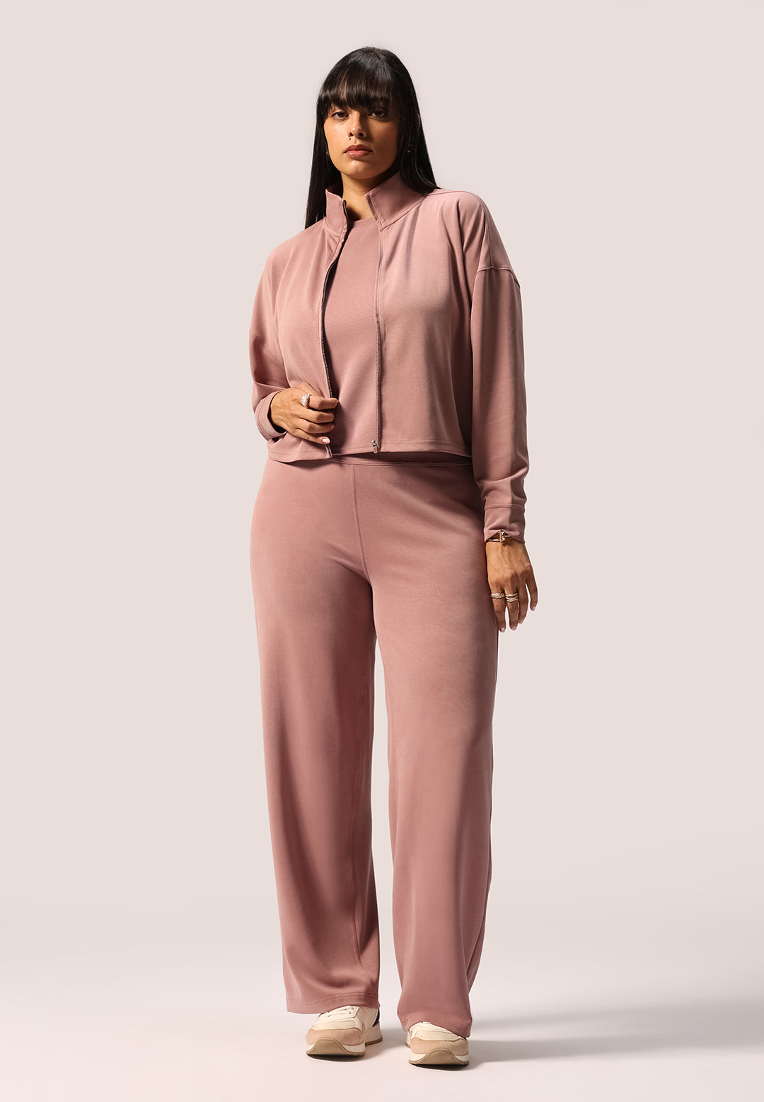 PetalRib™ Wide Leg Pants