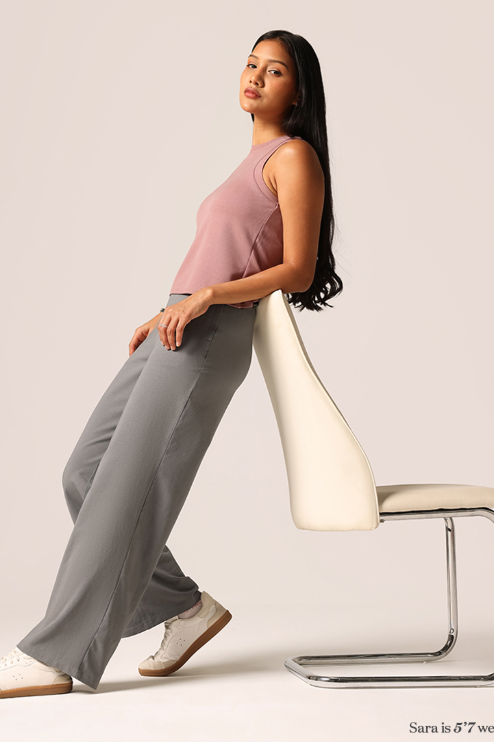 AM:PM Cotton Wide Legged Pants Tall