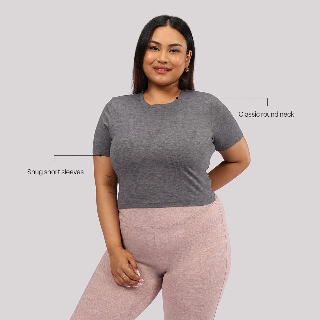 AirMelt™ Crop Tee - BlissClub