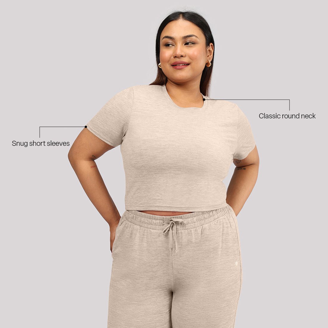 AirMelt™ Crop Tee - BlissClub