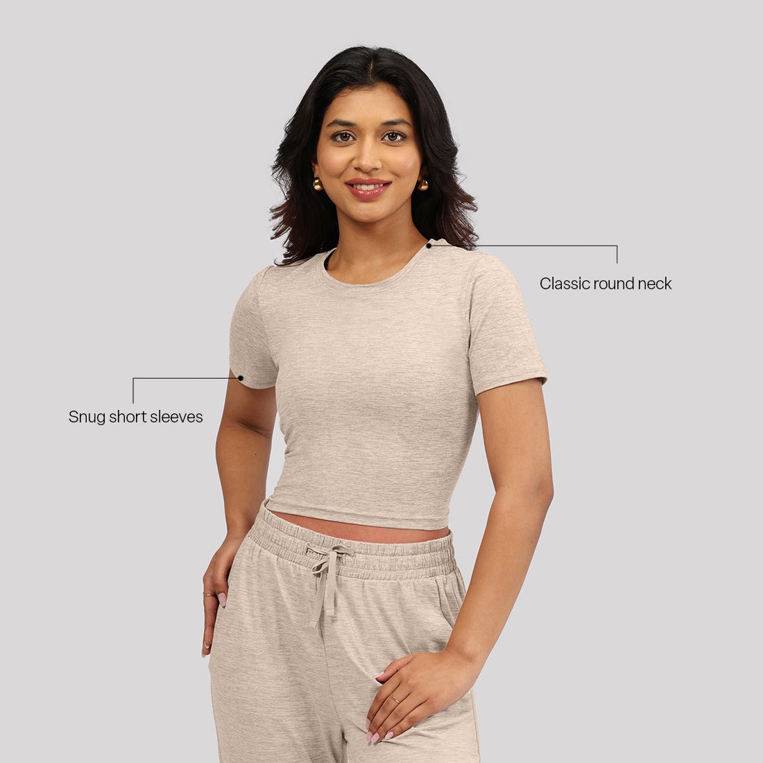 AirMelt™ Crop Tee - BlissClub