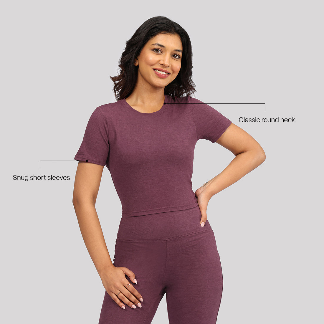 AirMelt™ Crop Tee