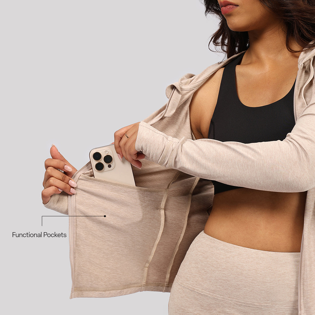 AirMelt ™ Zippered Jacket
