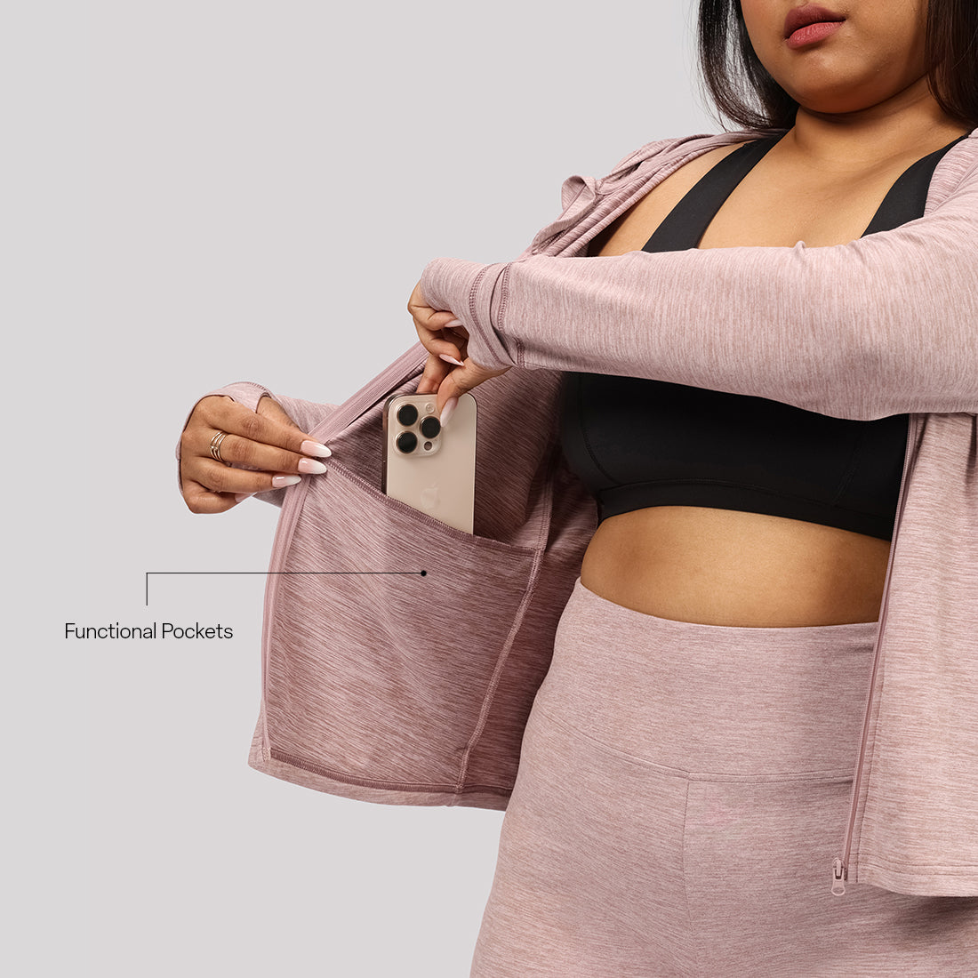 AirMelt ™ Zippered Jacket
