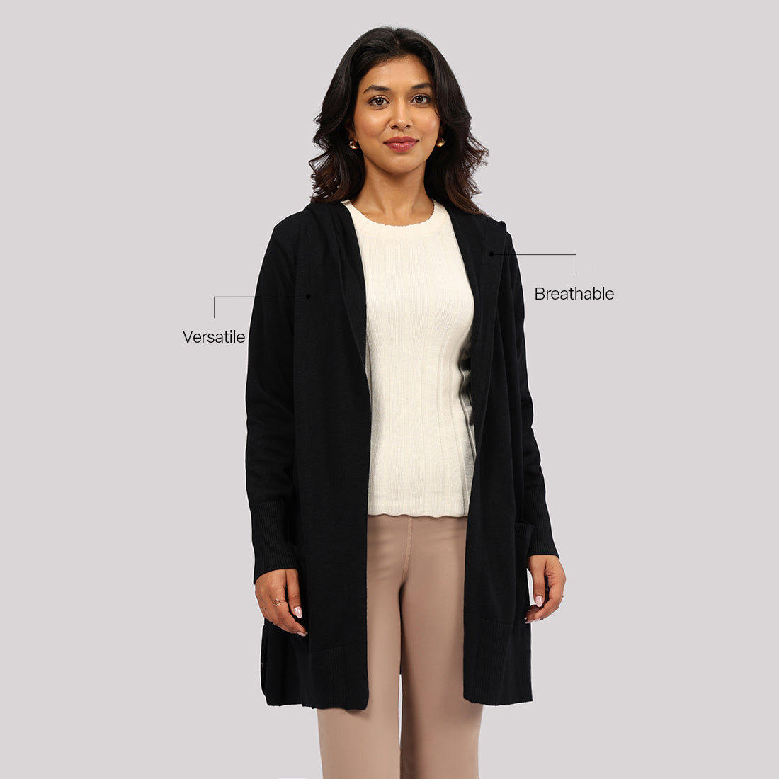 Move All Day Hooded Shrug