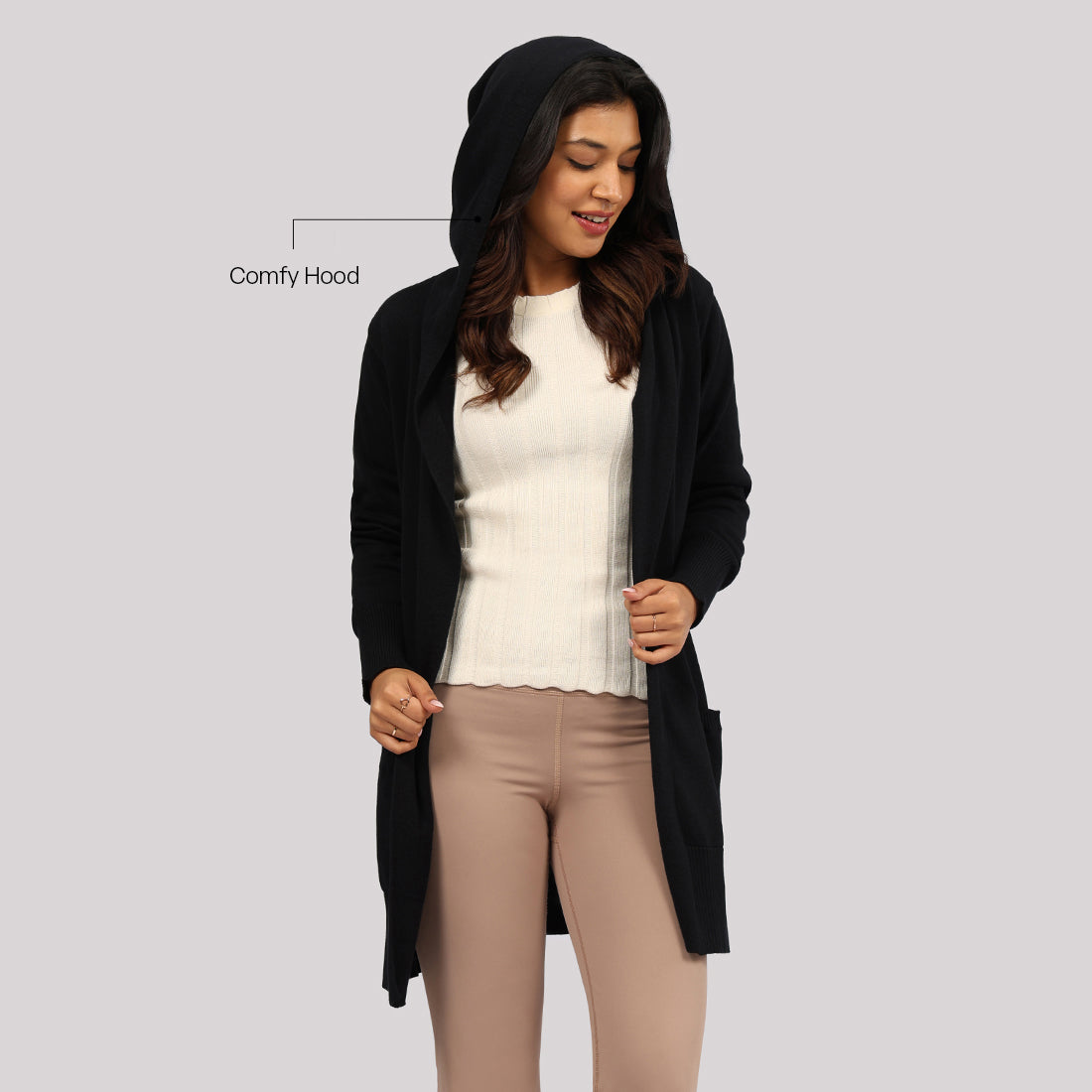 Move All Day Hooded Shrug