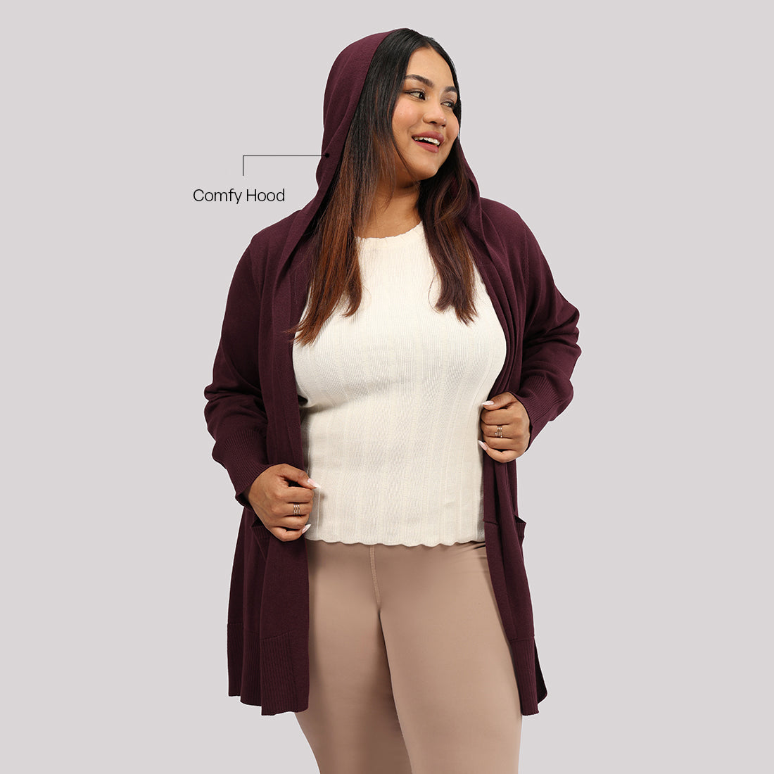 Move All Day Hooded Shrug