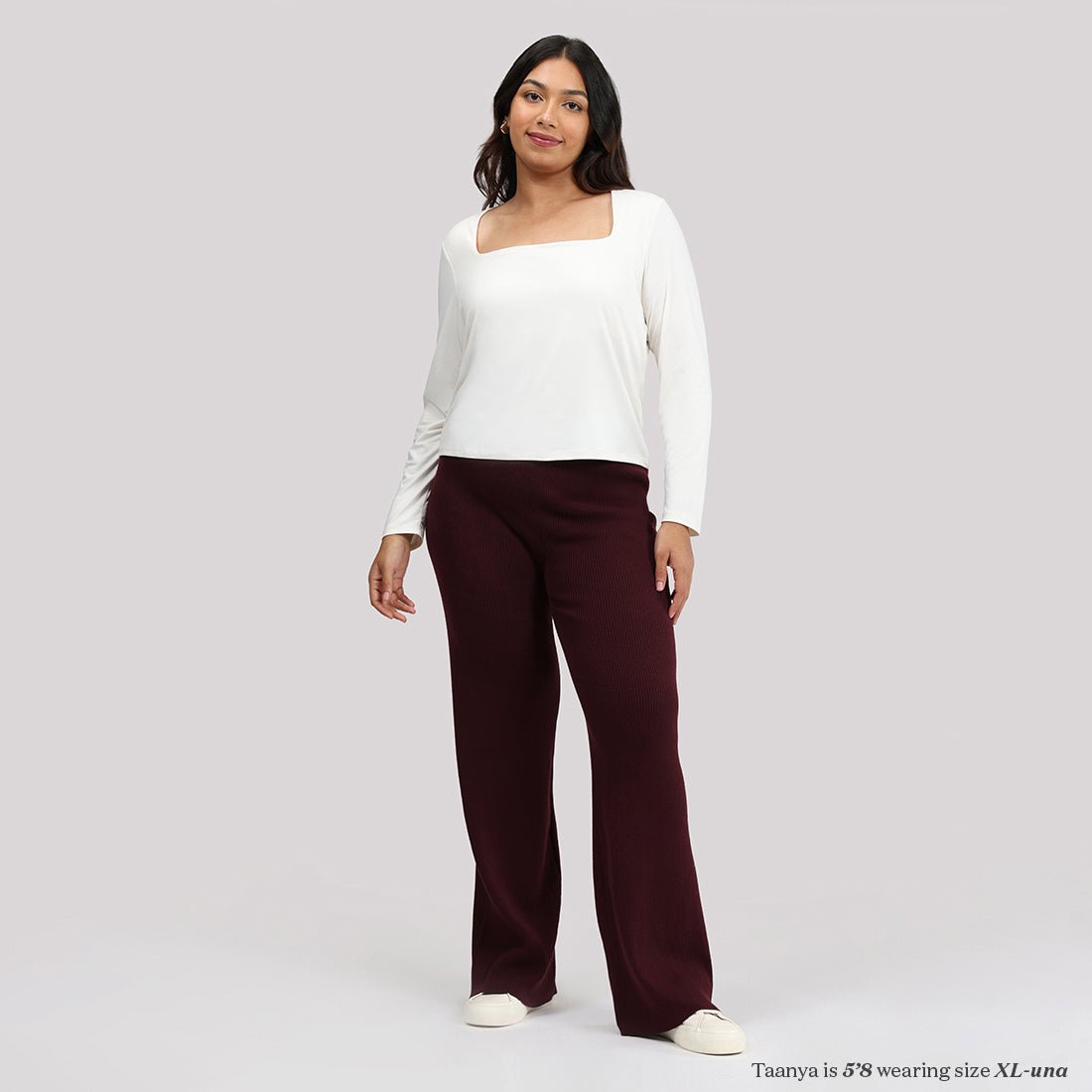 All Day Cotton Ribbed Pants - BlissClub