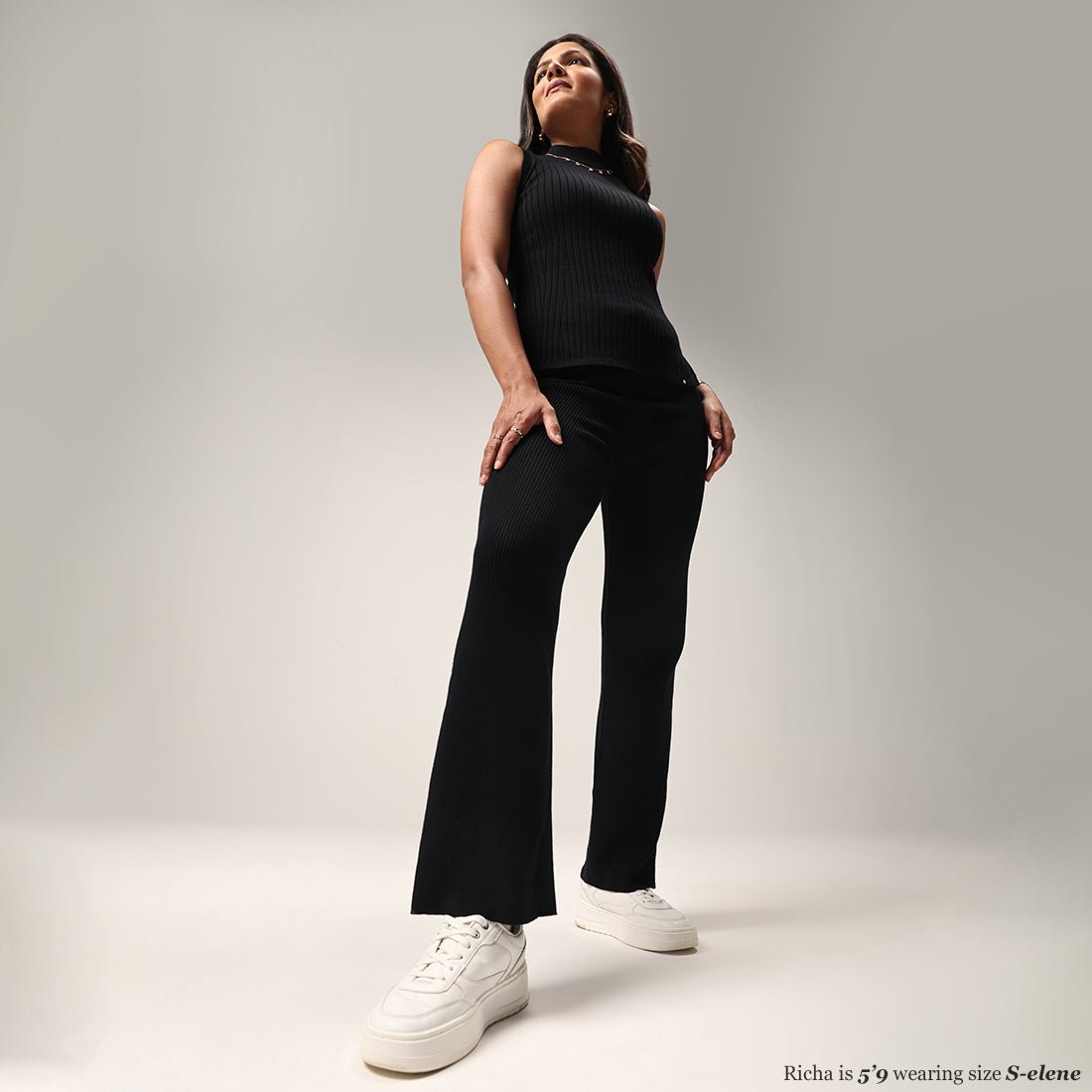 All Day Cotton Ribbed Pants - BlissClub