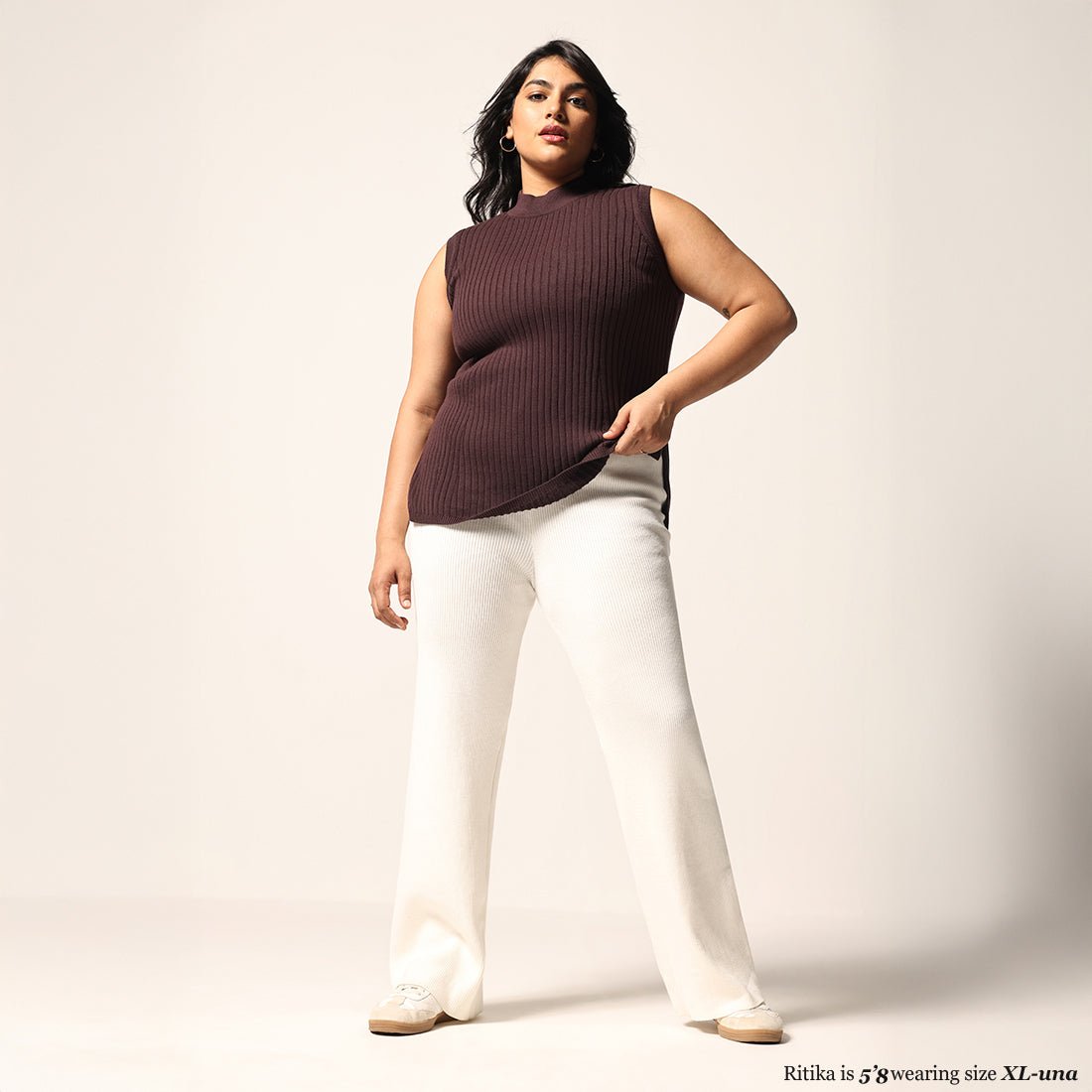 All Day Cotton Ribbed Pants - BlissClub