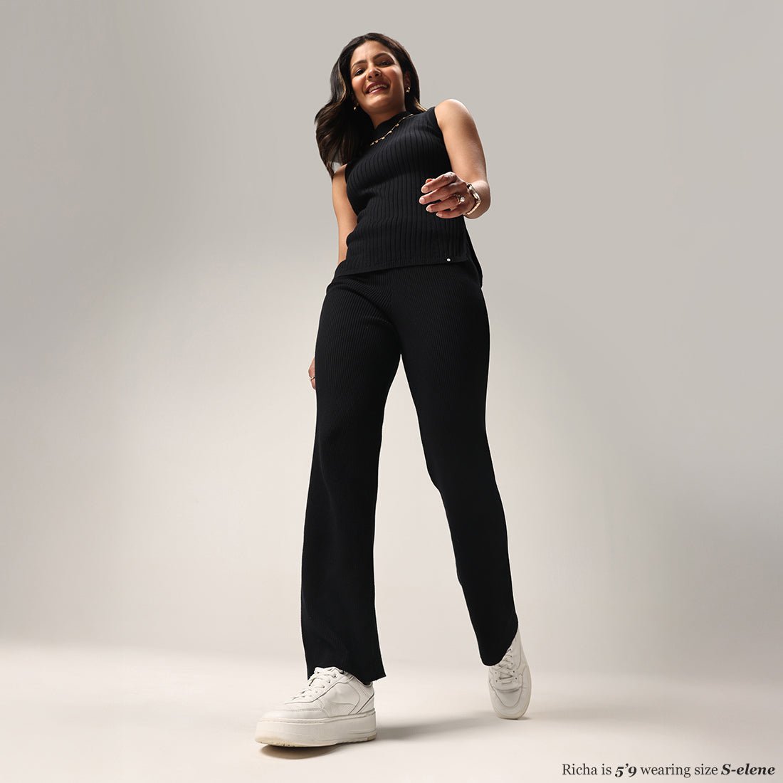 All Day Cotton Ribbed Pants - BlissClub
